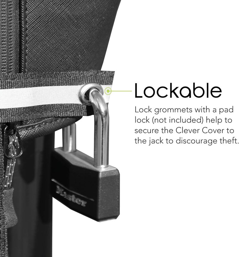 Trailersphere Clever Cover for Smart Jack by Custom Electric Tongue Jack Cover for Trailer, RV, Camper, Chains Holder, Plug Protector, Sun and Waterproof (Smart Jack Cover) - Image 5